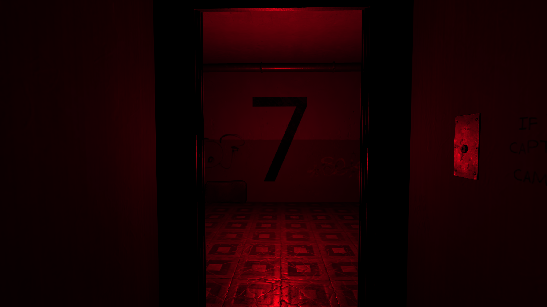 The Ghost gameplay screenshot with dark environment